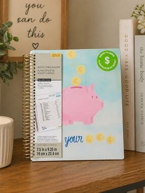 Recollections Budget Spiral Planner Undated / New / Unused